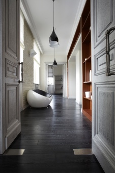 Фото интерьера входной зоны квартиры в стиле фьюжн