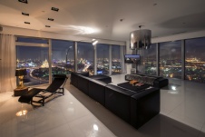 Фото интерьера гостиной квартиры в стиле минимализм