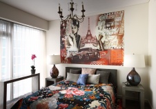 Фото интерьера спальни квартиры в стиле лофт