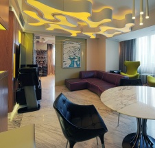 Фото интерьера гостиной квартиры в современном стиле