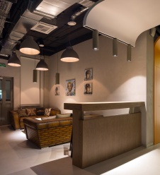 Фото интерьера зоны отдыха офиса в стиле минимализм