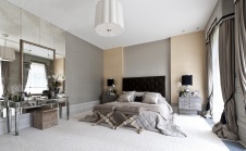 Фото интерьера спальни дома в американском стиле