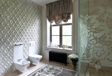 Фото интерьера санузла дома в американском стиле