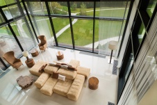 Фото интерьера гостиной дома в современном стиле