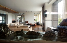 Фото интерьера гостиной дома в современном стиле