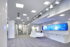 Фото интерьера ресепшен офиса в современном стиле