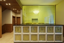 Фото интерьера ресепшен офиса в стиле ар-деко