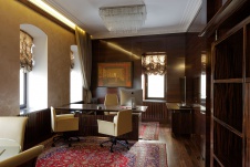 Фото интерьера кабинета офиса в стиле ар-деко