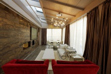 Фото интерьера зоны отдыха офиса в стиле ар-деко