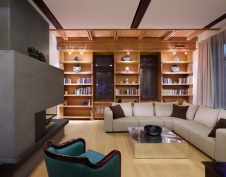 Фото интерьера гостиной дома в современном стиле