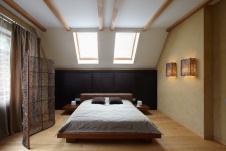 Фото интерьера спальни дома в современном стиле