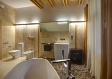 Фото интерьера санузла дома в современном стиле