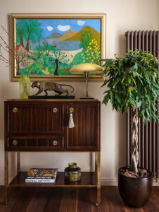 Фото интерьера кабинета квартиры в стиле ар-деко