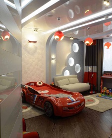 Фото интерьера детской квартиры в современном стиле