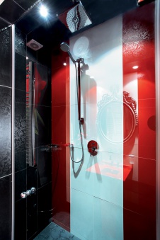 Фото интерьера санузла квартиры в стиле неоклассика