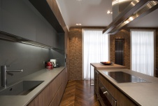 Фото интерьера кухни квартиры в стиле фьюжн