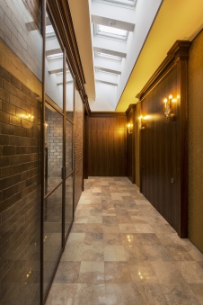 Фото интерьера коридора дома в стиле фьюжн