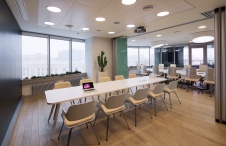 Фото интерьера переговорной офиса в современном стиле