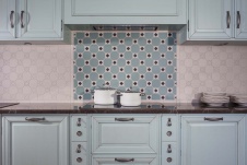 Фото интерьера кухни квартиры в стиле фьюжн