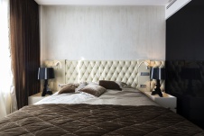 Фото интерьера спальни квартиры в стиле минимализм