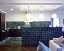 Фото интерьера кухни небольшой квартиры в минимализме