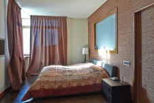 Фото интерьера спальни небольшой квартиры в минимализме