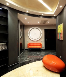 Фото интерьера входной зоны квартиры в стиле минимализм