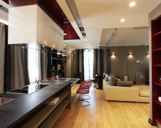 Фото интерьера кухни квартиры в стиле минимализм