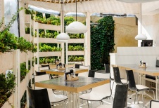 Фото интерьера веранды бара в современном стиле