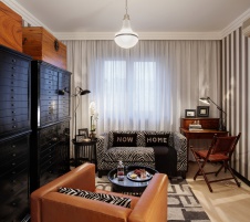 Фото интерьера гостевой квартиры в стиле фьюжн