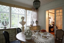 Фото интерьера веранды дома в стиле Прованс