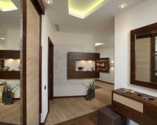 Фото интерьера входной зоны квартиры в эко стиле