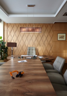 Фото интерьера кабинета офиса в современном стиле