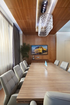 Фото интерьера кабинета офиса в современном стиле