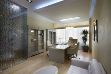 Фото интерьера кабинета офиса в современном стиле