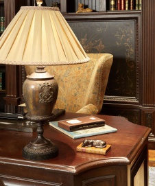 Фото интерьера кабинета дома в классическом стиле