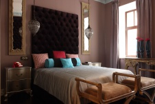 Фото интерьера спальни небольшой квартиры 