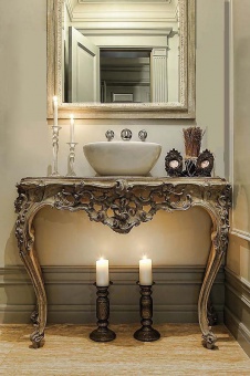 Фото интерьера санузла квартиры-студии 