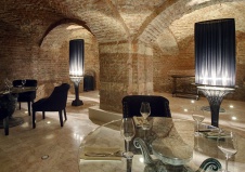 Фото интерьера зала ресторана в стиле эклектика