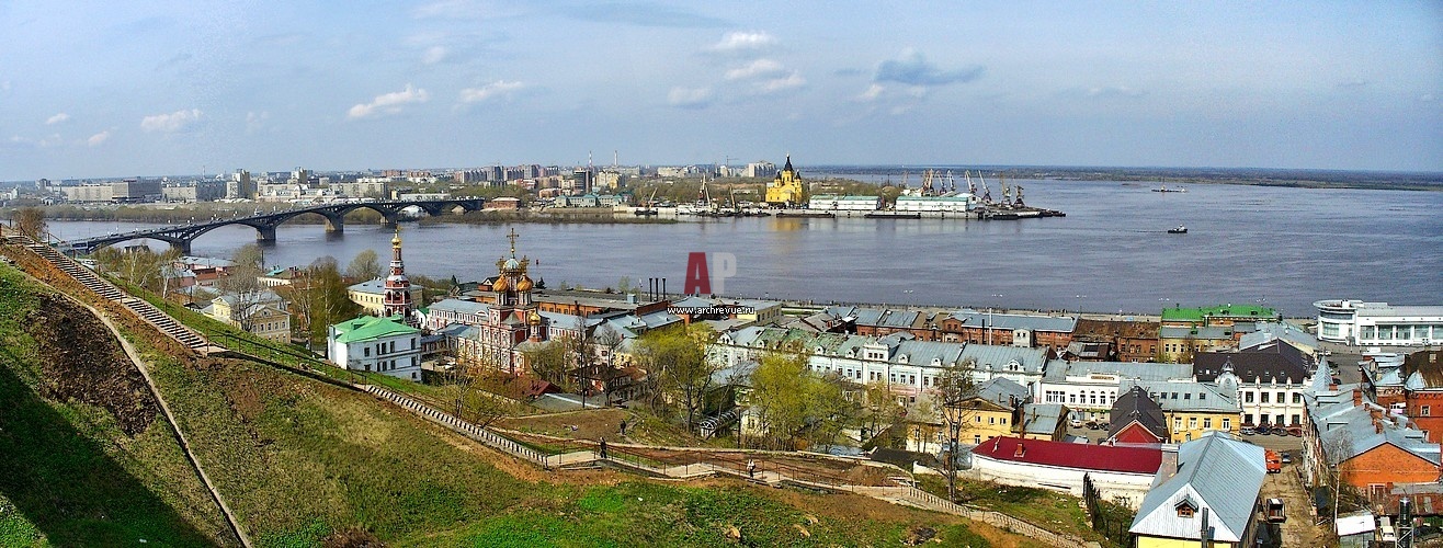 Нижн. На Волге широкой на стрелке далекой. Панорама Нижний Новгород 1221. Панорама Оки и Волги у Нижнего Новгорода. Нижний Новгород вид на оку Церковь.
