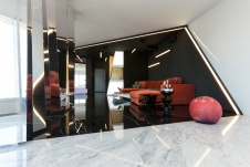 Фото интерьера гостиной квартиры в стиле минимализм