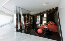 Фото интерьера гостиной квартиры в стиле минимализм