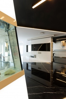 Фото интерьера кухни квартиры в стиле минимализм