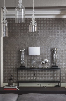 Фото интерьера входной зоны квартиры в стиле неоклассика