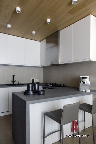 Фото интерьера кухни квартиры в эко стиле