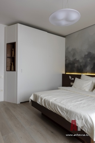 Фото интерьера спальни квартиры в эко стиле