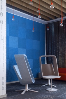 Фото интерьера лаунжа офиса в современном стиле