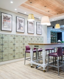 Фото интерьера зоны отдыха офиса в современном стиле