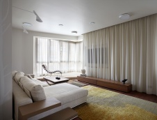 Фото интерьера гостиной квартиры в стиле минимализм