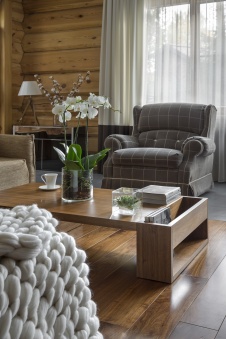 Фото интерьера гостиной дома в современном стиле